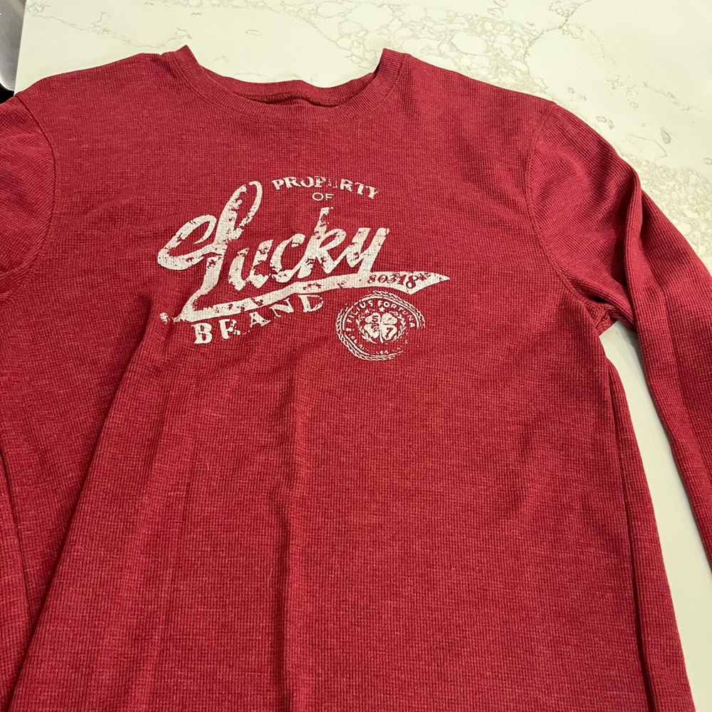 Lucky brand long sleeve shirt